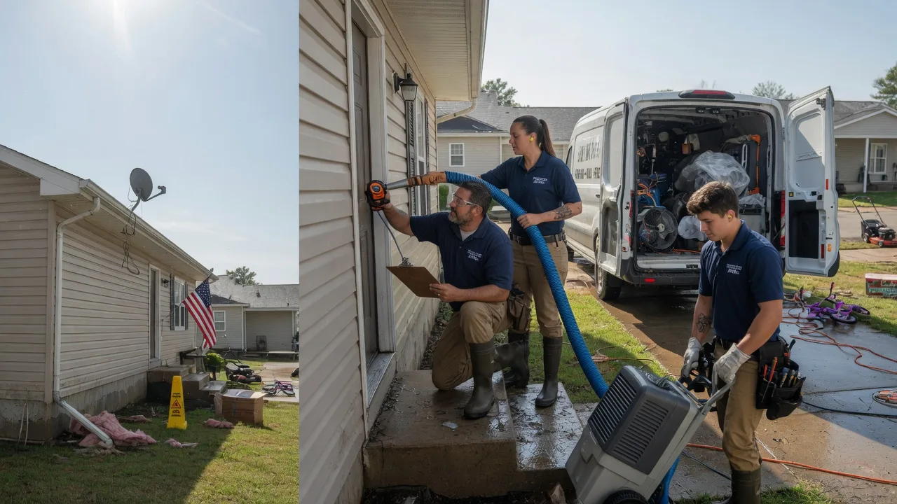 Ceiling Water Damage Restoration in Dunbar, WV near me